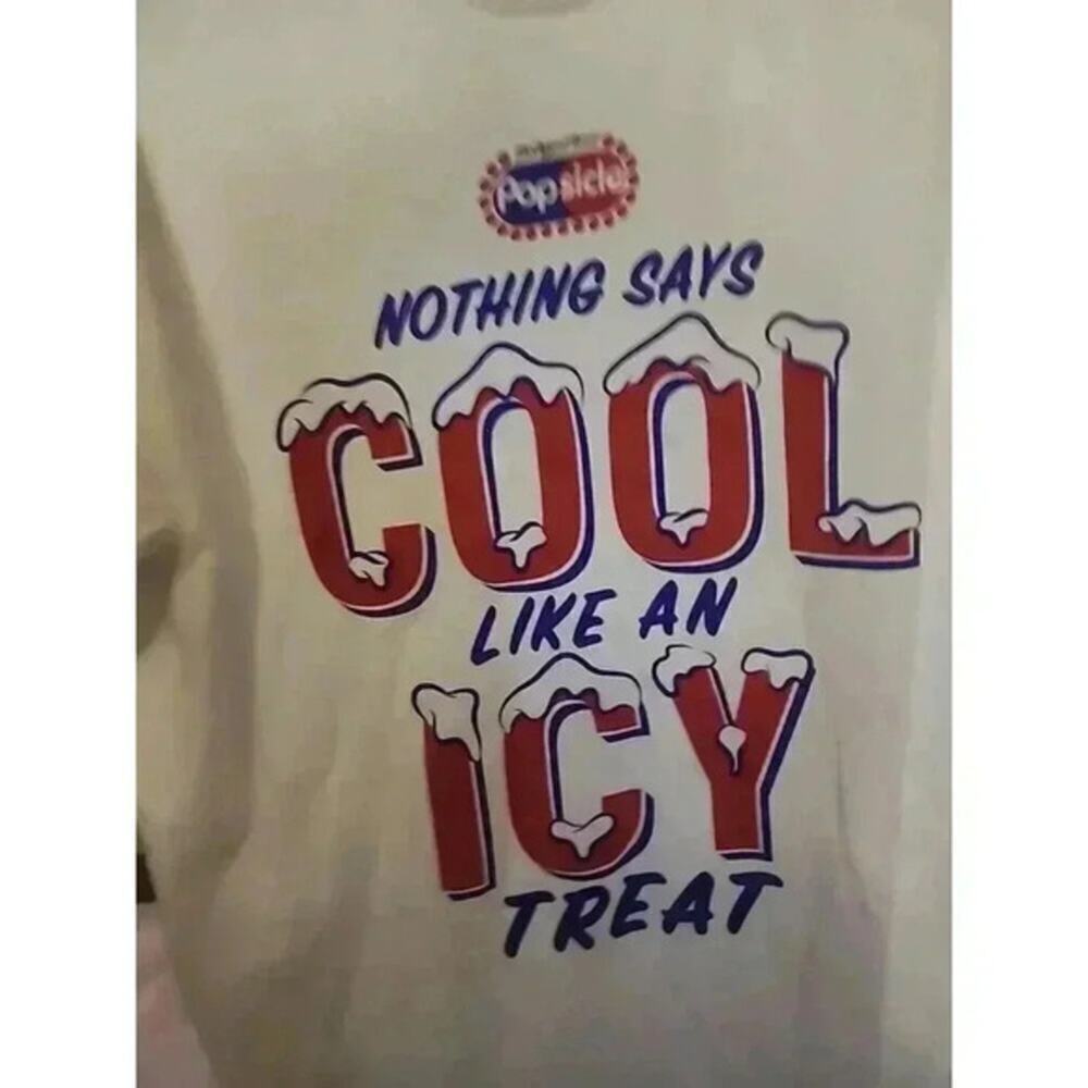 POPSICLE The Original Brand "Nothing Says Cool Like an Icy Treat" Sz M NWT A10